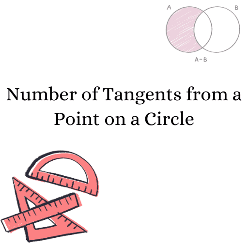 Number of Tangents from a Point on a Circle